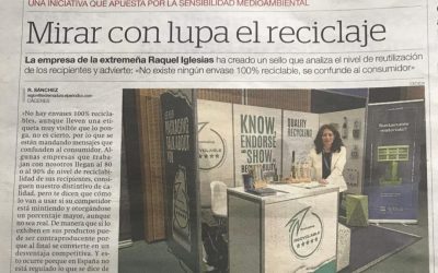 Mirar con lupa el reciclaje. DríadeSM en El Periódico de Extremadura