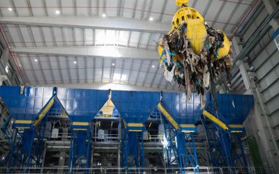 Así funciona la nueva planta de recuperación de materiales de Sogama